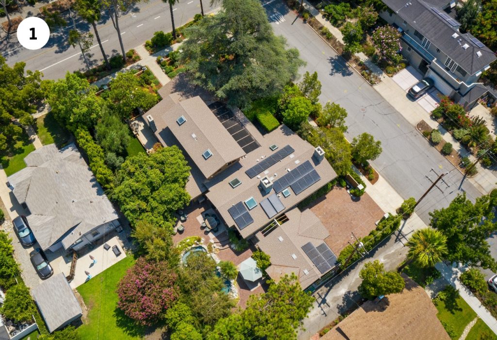 Aerial view of property. Photo captioned below.