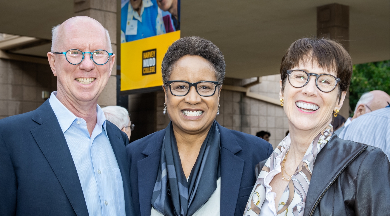 Scott McGregor, President Nembhard, Laurie Girand