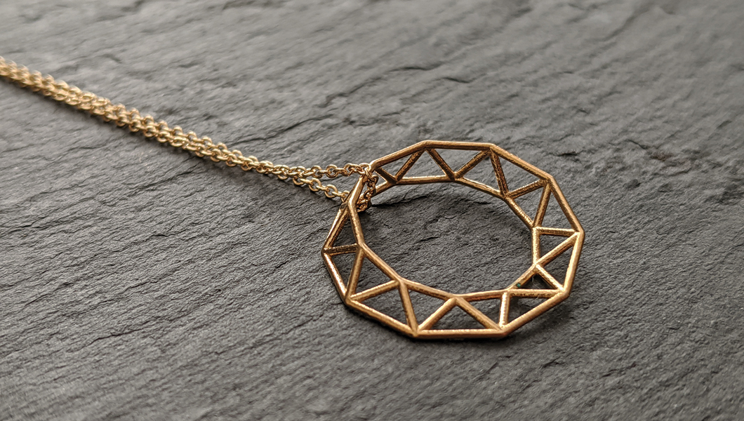 Mobius necklace